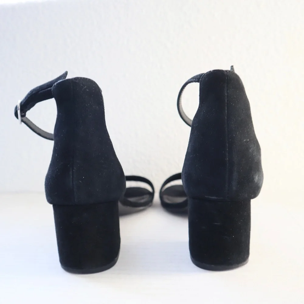 Steve Madden black heel sandals - Picture 5 of 7